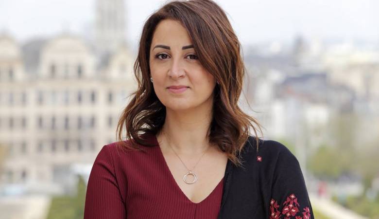 ليلى وافي اول فلسطينية تترشح للبرلمان البلجيكي