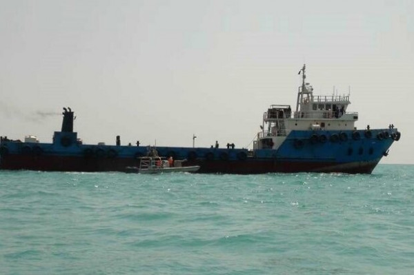 شاهد: الصور الأولى للسفينة المحتجزة في إيران